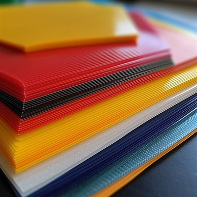 Las hojas plásticas acanaladas ligeras de los PP modificaron 4x8' para requisitos particulares 2m m a prueba de mal tiempo